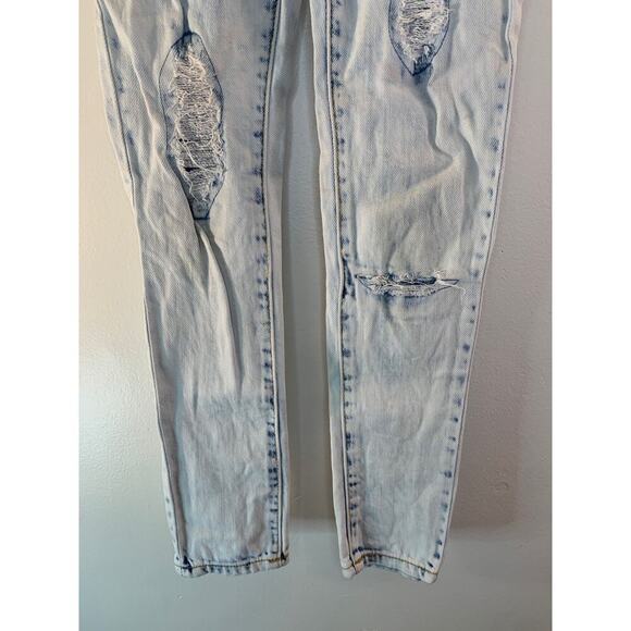 LUCKY BRAND Girl’s Distressed Zoe Jeggings / Size: 7 - Picture 6 of 10